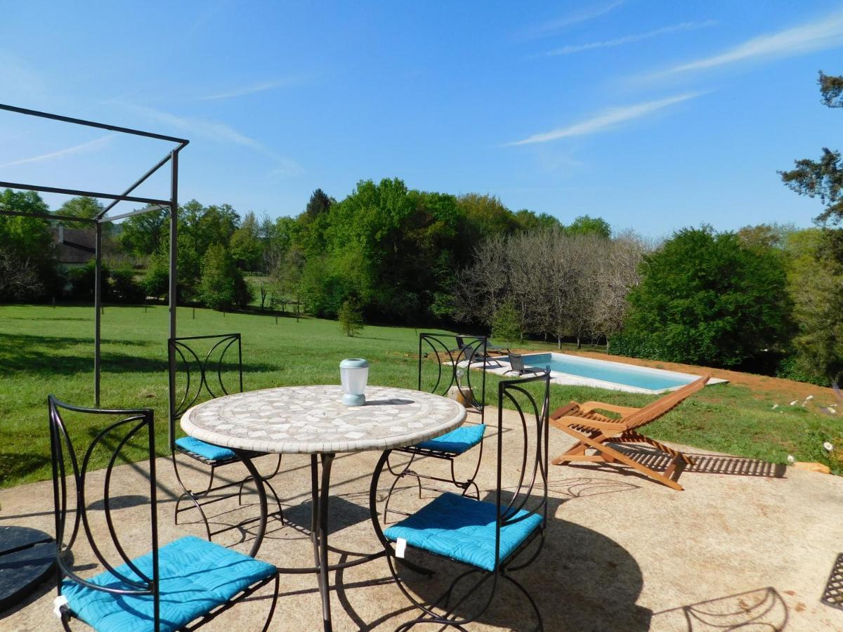 Campagne Et Confort Avec Piscine Chauffee Carsac-Aillac Exterior foto